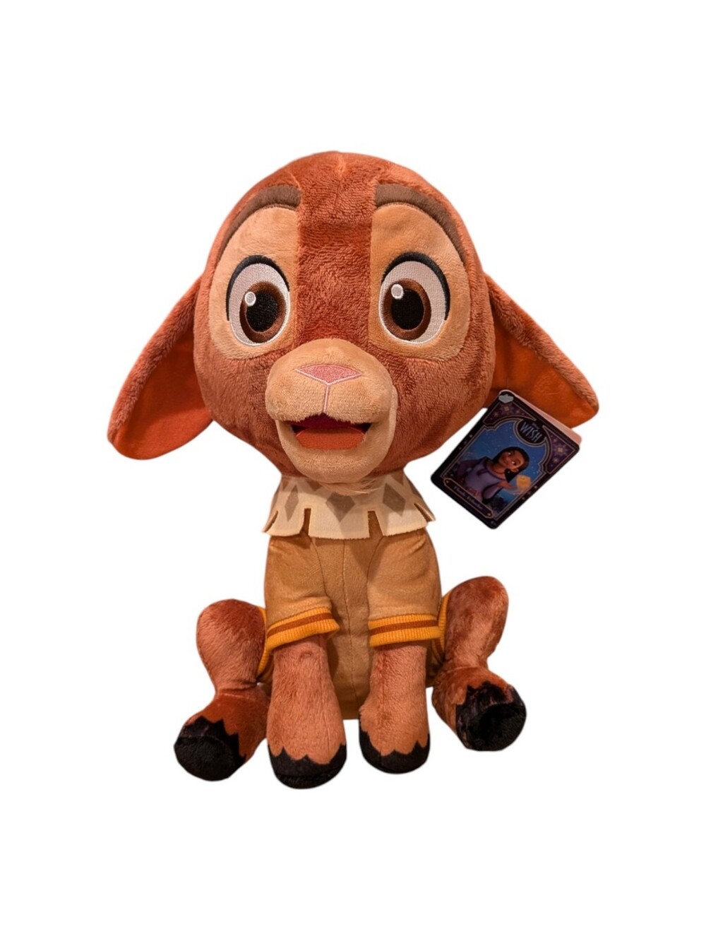 Disney Store Wish Valentino Goat Plush Stuffed Animal 13 Inch New With Tags Toy